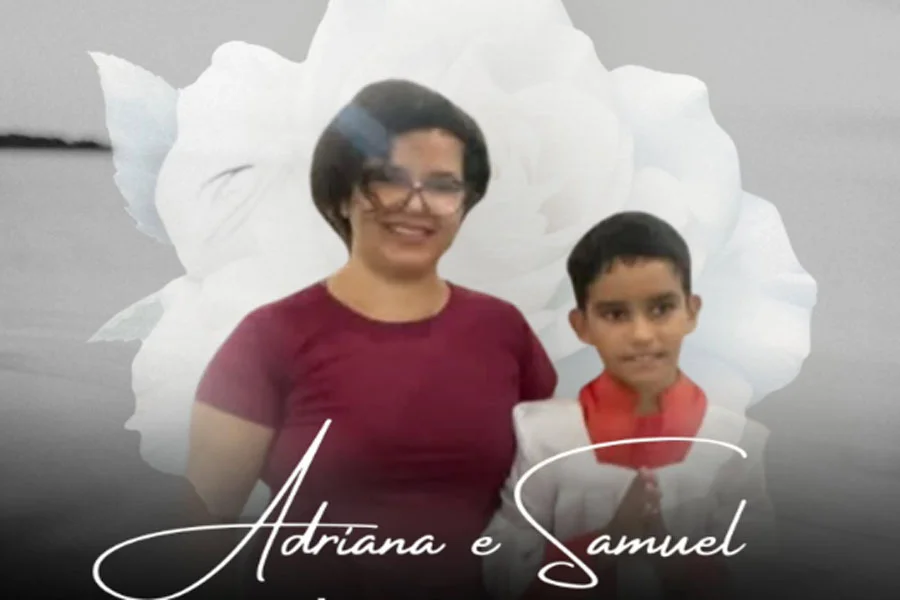 Mãe e filho da Canção Nova morrem em grave acidente de carro em Cuiabá