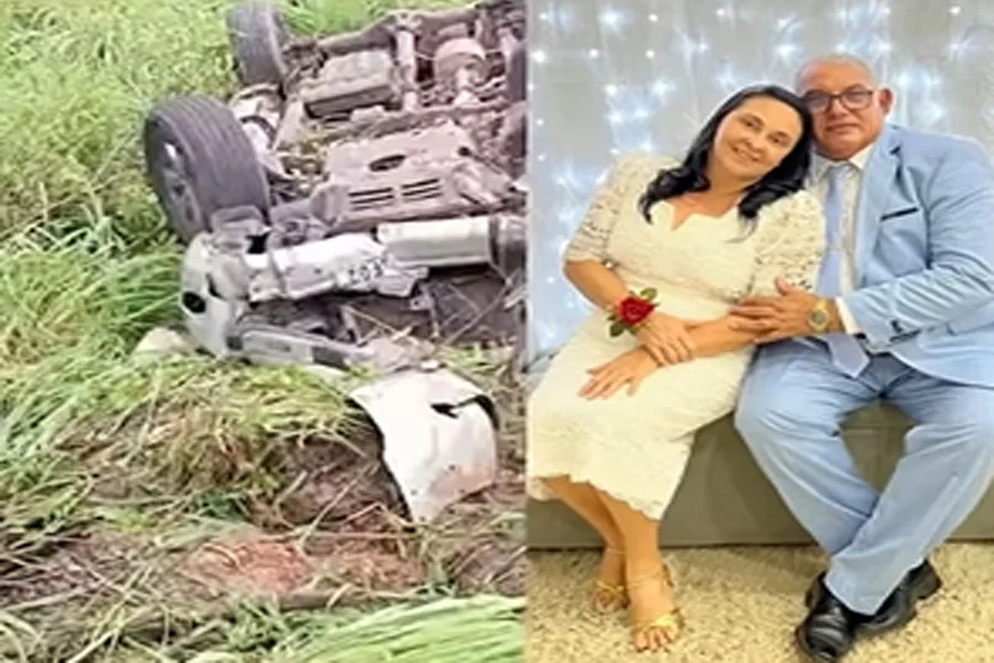 Pastor Claudinho e esposa sofrem acidente de carro em rodovia